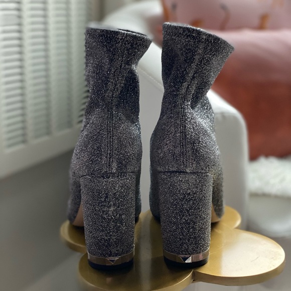 Michael Kors Mandy Glitter Stretch Bootie - Picture 2 of 4
